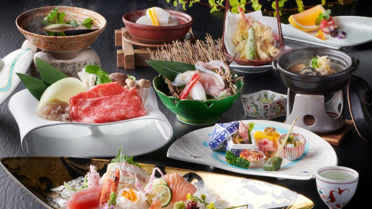 Mansuirou Hotel Misasa Ngoại thất bức ảnh