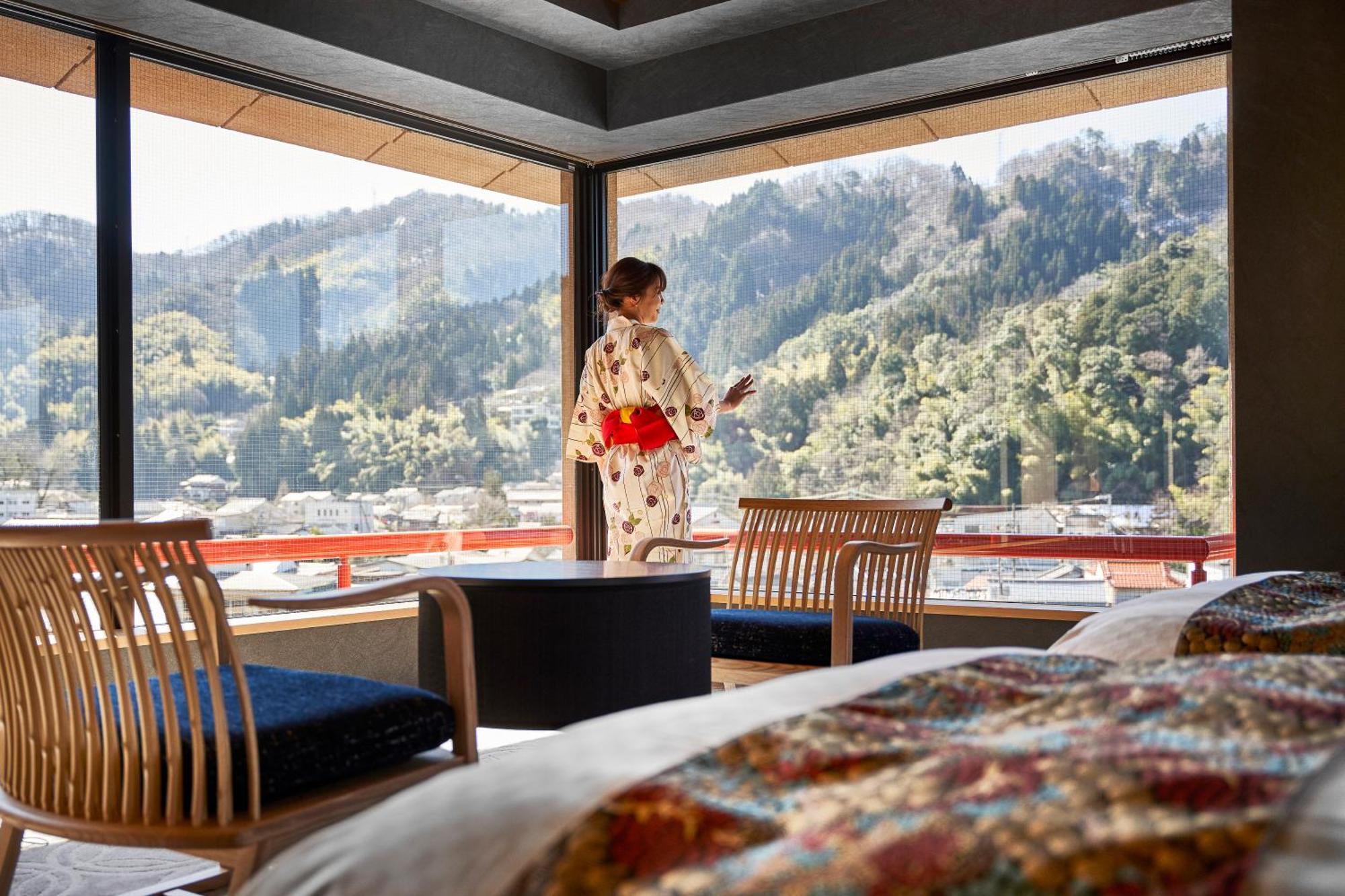 Mansuirou Hotel Misasa Ngoại thất bức ảnh