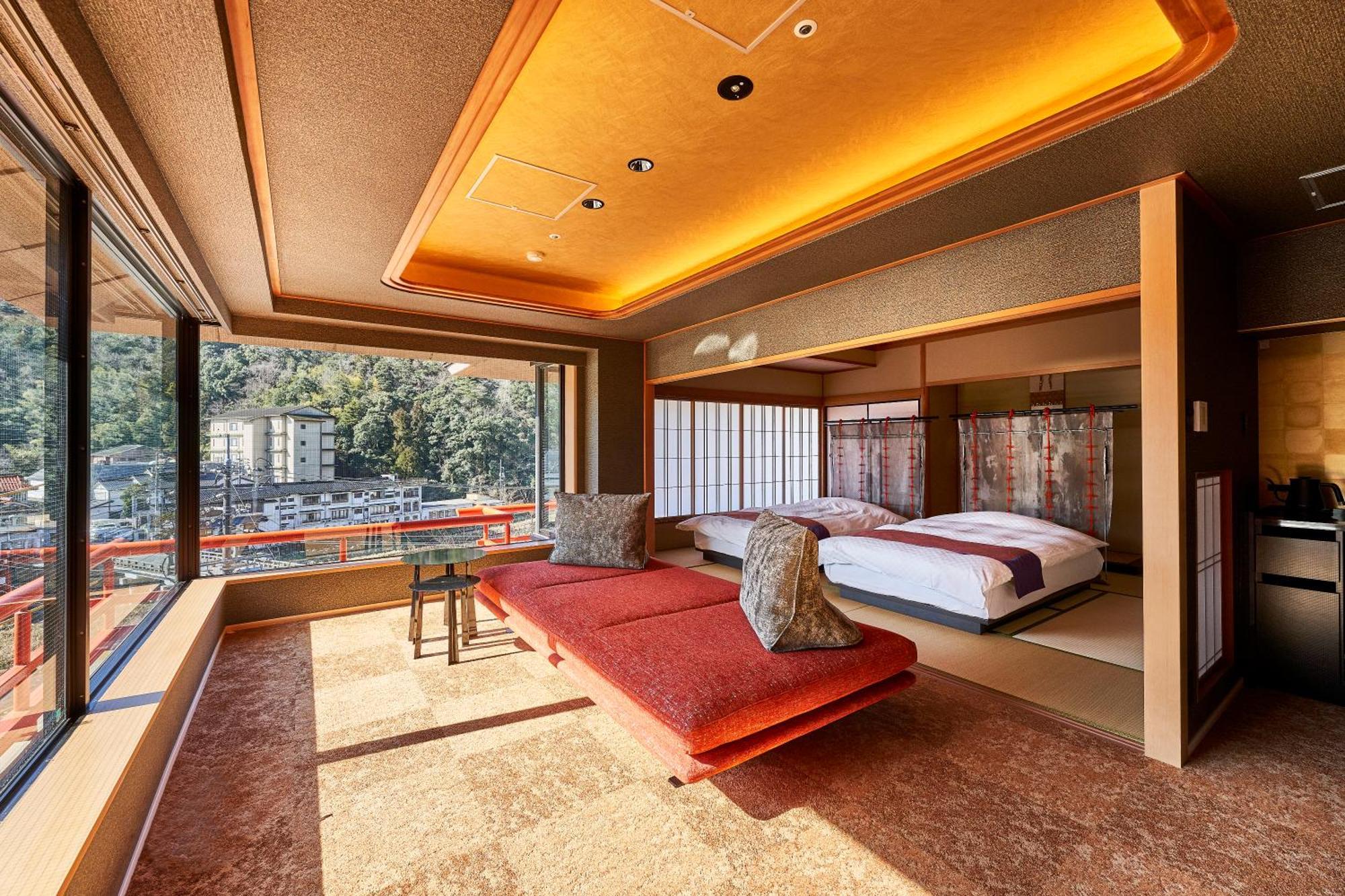 Mansuirou Hotel Misasa Ngoại thất bức ảnh