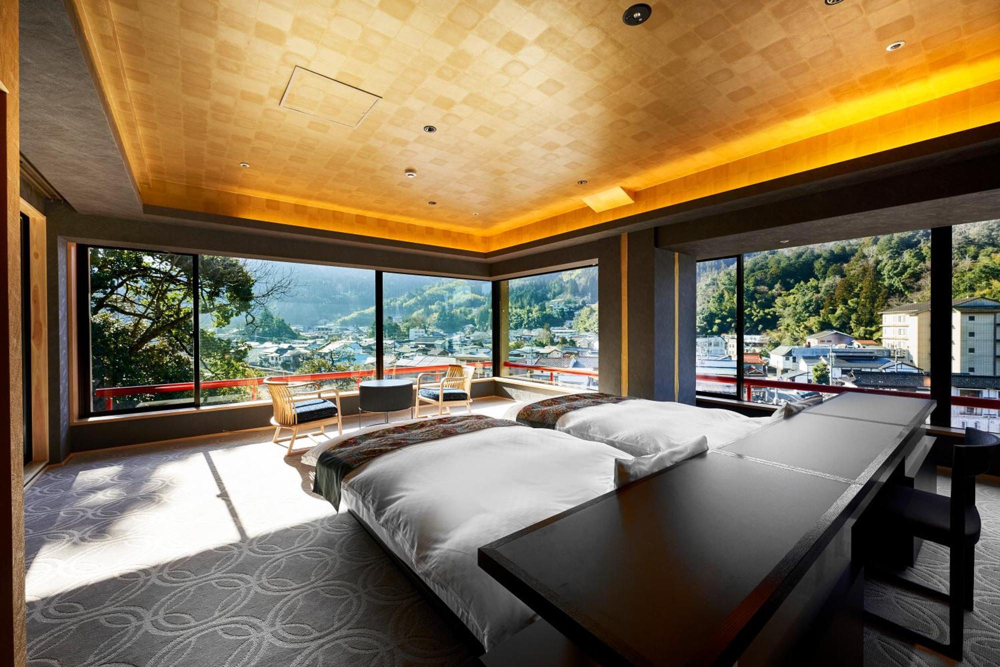 Mansuirou Hotel Misasa Ngoại thất bức ảnh