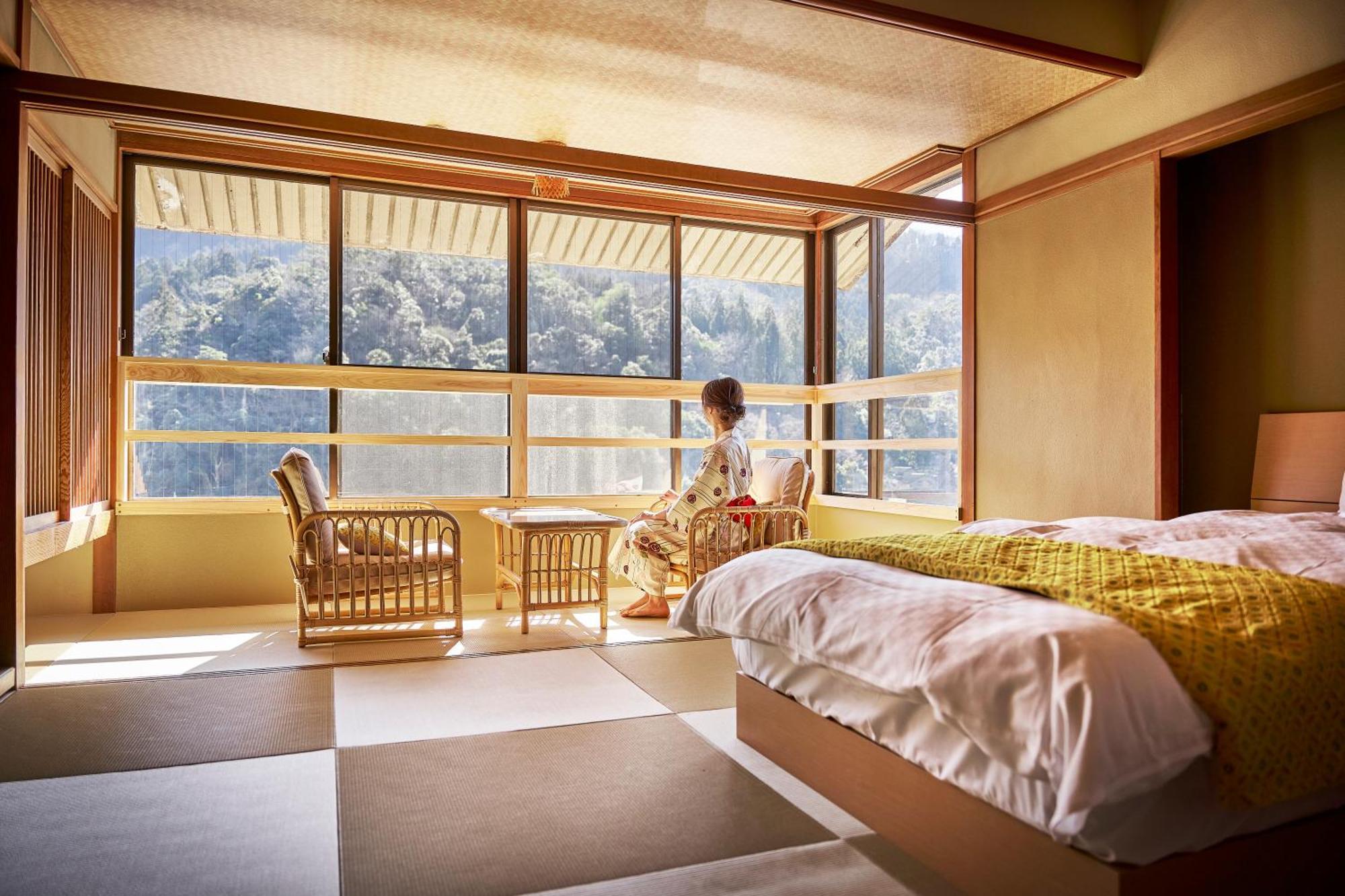 Mansuirou Hotel Misasa Ngoại thất bức ảnh